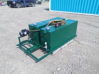 Dual Tank Oil Skid with Electric Pump