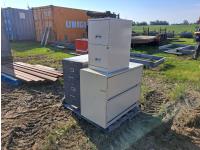 (3) Old Filing Cabinets