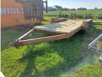 Custombuilt 18 Ft TRI/A Flat Deck Trailer