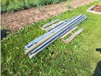 Assortment of Steel Sliding Barn Door Tracks