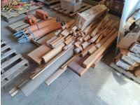 Assortment of Spindles, Stair Railing and Misc