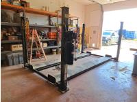 Vibo 3 HP 14 Ft 4 Post Hydraulic Auto Lift