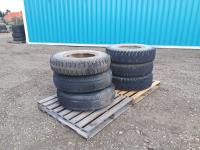 (6) 9.00X20 Tires with Rims