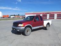 2001 Ford F150 4X4 Extended Cab Pickup Truck