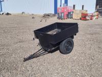 Tow Behind Lawn Trailer 47 Inch X 45 Inch Wide