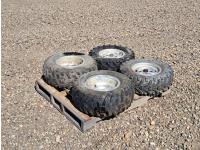 (4) ATV Tires with Original Honda Rims