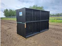 (6) 9 Ft X 9 Ft Dog Kennels