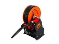 TMG Industrial TMG-DFP10 Portable Diesel Transfer Pump with 49 Ft Hose Reel