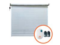 TMG Industrial TMG-MS2500-RD101 Motorized Roll-Up Door Kit For TMG-MS25 Series Metal Barn Sheds