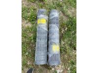 (2) 330 Ft Rolls of Galvanized Farm Fence