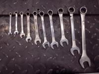 Standard 10 Piece Wrench Set