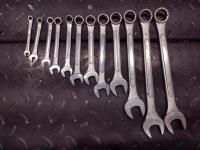 Standard 10 Piece Wrench Set