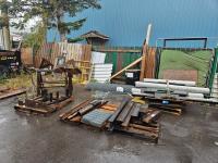 Qty of Assorted Steel, Chain Link, Welding Screens, BBQ