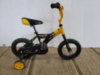 Tech Team Yellow Jacket Childrens Bike with Training Wheels