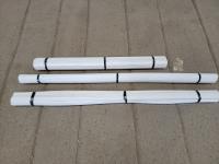 Qty of White Privacy Slats For Chain Link Fence