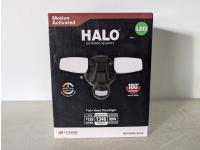 Halo Twin Head Motion Activated Outdoor Security Floodlight