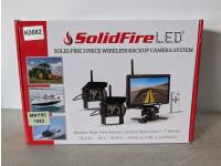 Solidfire LED 3 Piece Wireless Backup Camera System