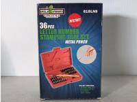 36 Piece Letter/Number Stamping Tool Set