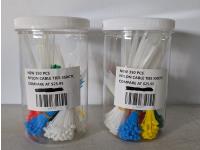 (2) 350 Piece Nylon Cable Ties