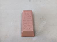 1 lb 999 Fine Copper Bar