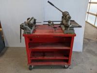 Di-Acro Hand Operated Metal Bender On Cart