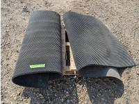 (2) 4 Ft X 6 Ft X 1/2 Inch Rubber Mats