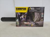 Champion 45 cc Two Stroke Gas Chainsaw