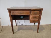 Vintage Woodwards Sewing Machine Table