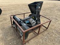 Mower King SSBX42S Wood Chipper - Skid Steer Attachment