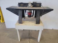 Sears Craftsman Router Table On Wooded Stand