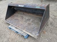 Degelman 72 Inch Smooth Bucket - Skid Steer Attachment