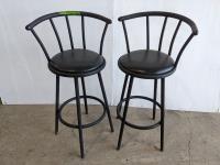 (2) Swivel Bar Stools