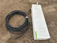 Qty of 3/4 Inch Tubing and Poly Tank