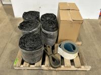 Qty of Insulation Snakes, Sandpaper Belts and Foam Tape