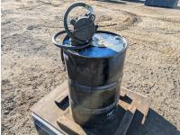 45 Gallon Drum with Fill-Rite Pump