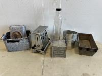 Qty of Antique Kitchen Items