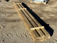 (23) 2 Inch X4 Inch X14 Ft Treated Boards