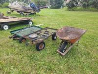 Qty of Wagons & Wheelbarrow