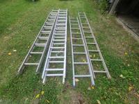 Qty of Aluminum Ladders