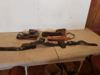 Qty of Leather Ammo Belts & Holsters