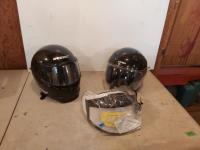 (2) Snowmobile Helmets