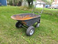 Self Dumping Wheelbarrow