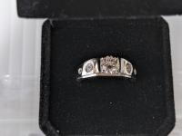 Smartlife 1.0Ct Moissanite Diamond Mans Ring Size 10