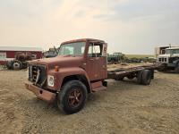 1985 International 1954 S/A Day Cab Flat Deck Truck