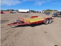 21 Ft T/A Flat Deck Trailer