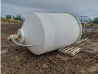 Poly 7.5 Ft  Hopper Bin