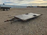 Custombuilt 12 Ft S/A Flat Deck Utility Trailer