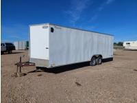 2018 Forest River V-Series 28 Ft T/A V-Nose Enclosed Trailer