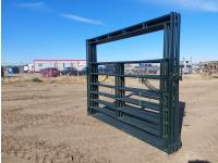 Qty of (7) 10 Ft Livestock Frame Gates