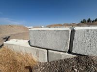 (5) Smooth Top Concrete Blocks